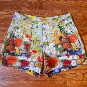 Redon Yellow Cuffed Shorts - RARE